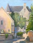 Church at Eragny by Harry Wheeler