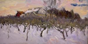 Snow Day IV (unframed) by Oleg Ulitskiy