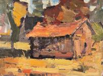 Rustic Outbuilding (unframed) by Michael Lindstrom