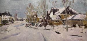 Snow Day II (unframed) by Oleg Ulitskiy