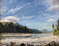 Cowlitz River by Charles R. Garrett