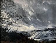 The Fog Breaking Over the Enchantments by Charles R. Garrett