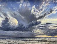 Lincoln City Clouds by Charles R. Garrett