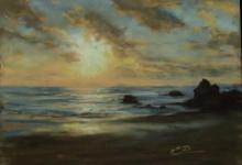 Walks on the Beach by Christy Perrine