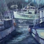 Night Harbor by Mike Rangner
