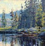 Alpine Reflections by Elizabeth Ganji