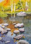 Down by the River I by Mary Jane Larson